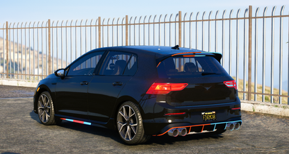 (Debadged) [Non ELS] Volkswagen Golf 8R Police Modern Lights [NON ELS] | Versus