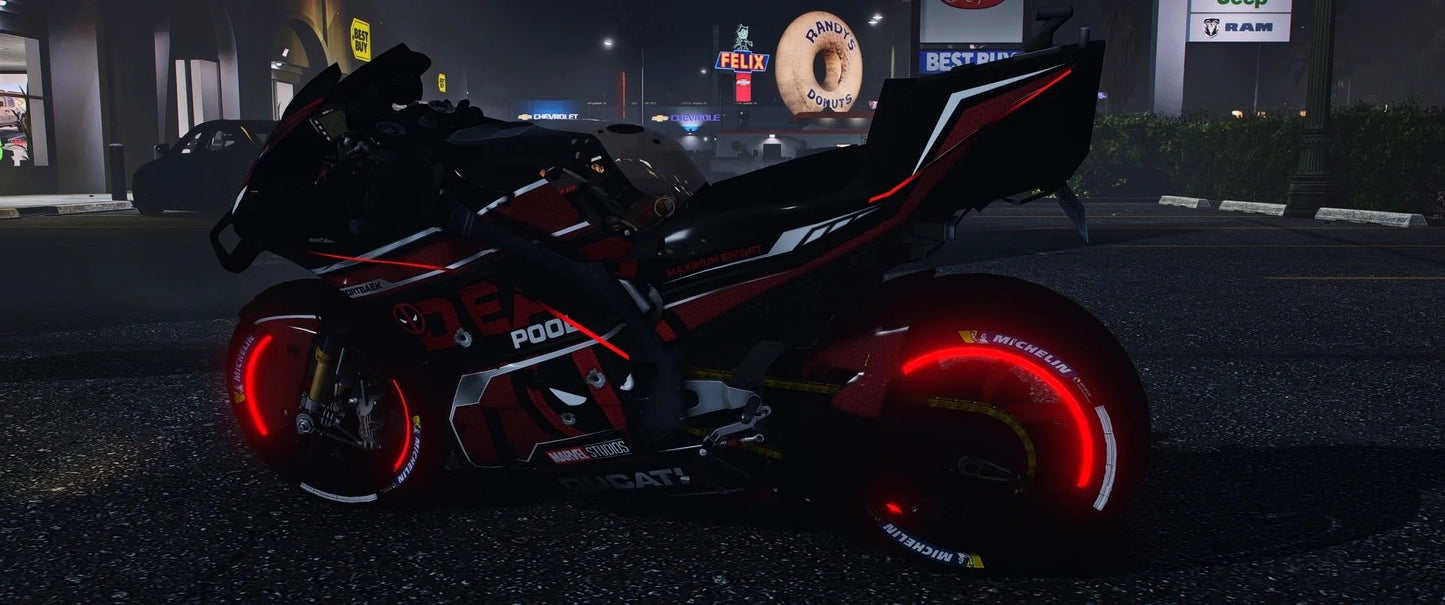 Ducati Desmosedici Deadpool [Dinamic Lights] | Port Baek