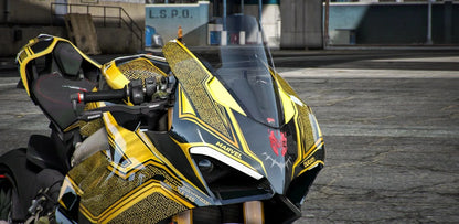 Ducati V4S Black Panther Gold Edition | Port Baek