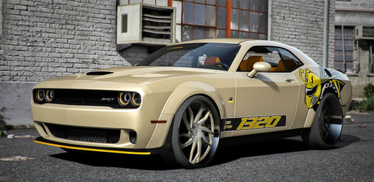 Dodge 1320 Scatpack Challenger SRT Hellcat On Corleone Forged Rims | Donk Boyz