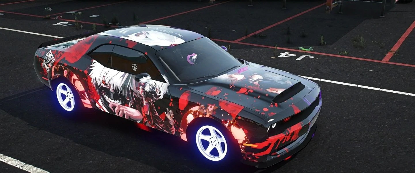 Dodge Challenger Demon [Dinamic Lights] | Kick Store