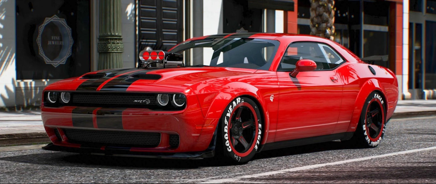 Dodge Challenger HELLCAT | RMOD