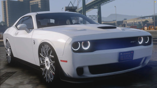 Dodge Challenger Slimbody Hellcat On Blocca Forgiatos | 4K Customs
