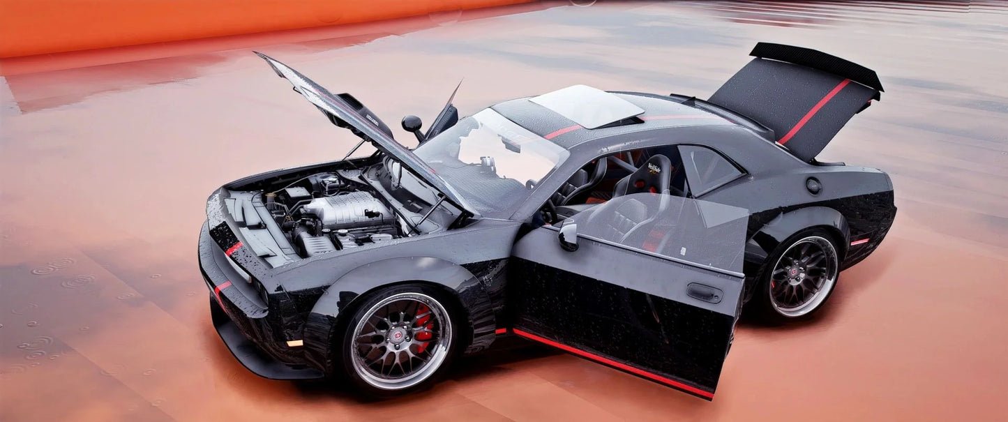 Dodge Challenger SRT Demon (70 Tuning Parts) | Bezzer