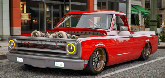 Chevy C10 Bagged Drag | Dillon