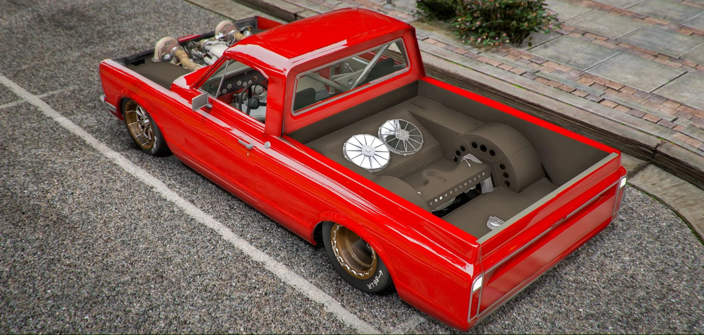 Chevy C10 Bagged Drag | Dillon