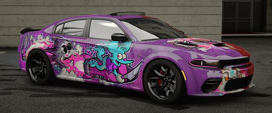 Dodge Charger Block Party (Animated Sunroof + 8 Seater, Seats On Hood And Trunk) | TakeOver GRG