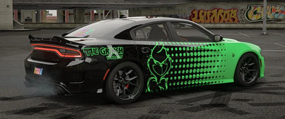 Dodge Charger Grinch Cat (Animated Sunroof + 6 Seater Slider) | TakeOver GRG