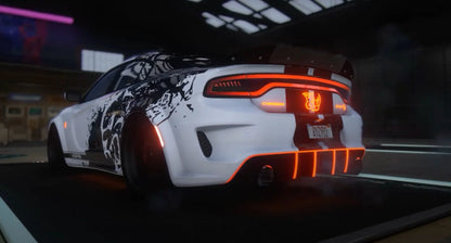 Dodge Charger Hellcat Animated Lights