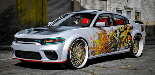 Dodge Charger Hellcat Widebody on Asanti Rims | Mopar Mak
