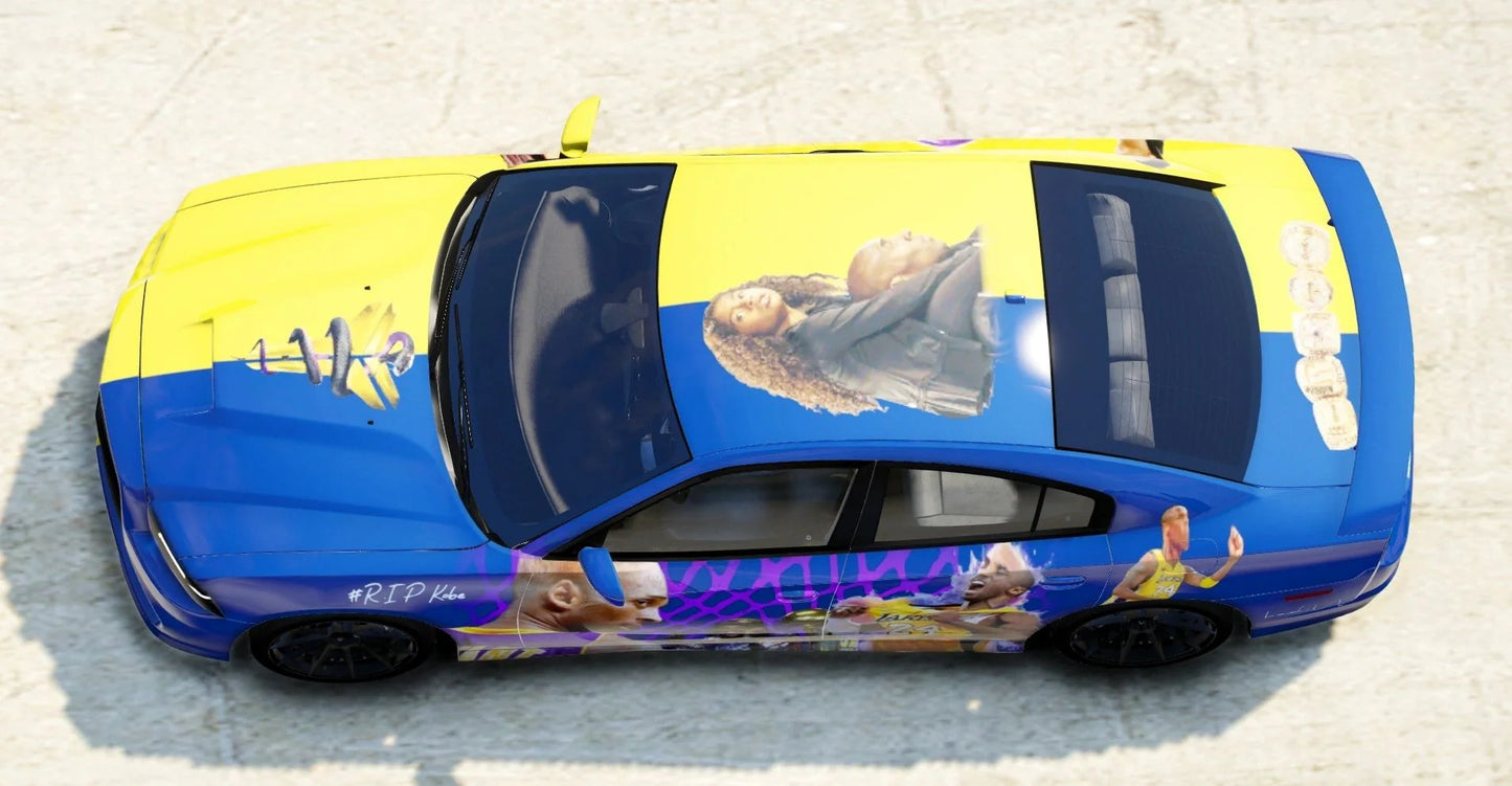 Dodge Charger SRT Cobe Bryant | Dre Customs