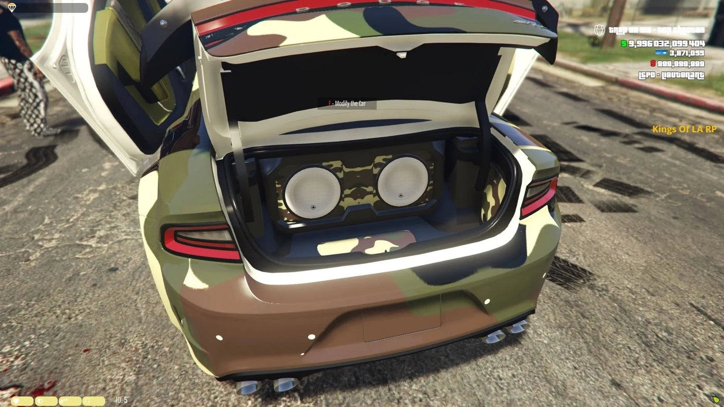 Dodge Charger SRT Camo On Forgiato Aguzzos With Lambo Doors | ATM Boesta