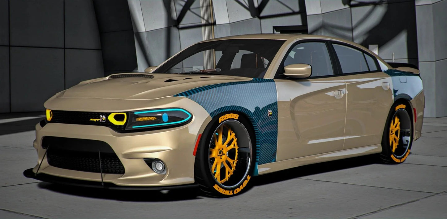Dodge Charger SRT SuperBee Scatpack On Forgiato Rims | 3RR0R