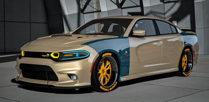 Dodge Charger SRT SuperBee Scatpack On Forgiato Rims | 3RR0R