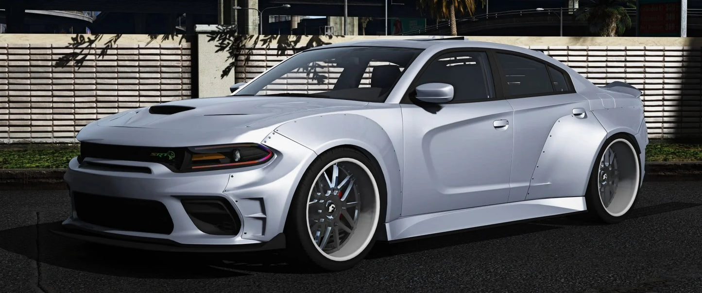 Dodge Charger WB Holiday Edition [Dinamic RGB Lights] | Rubber Duck Team