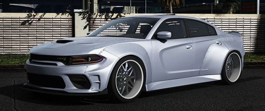 Dodge Charger WB Holiday Edition [Dinamic RGB Lights] | Rubber Duck Team