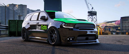 Dodge Durango Shirokai Widebody (Uber Eats) | South Coast Customs