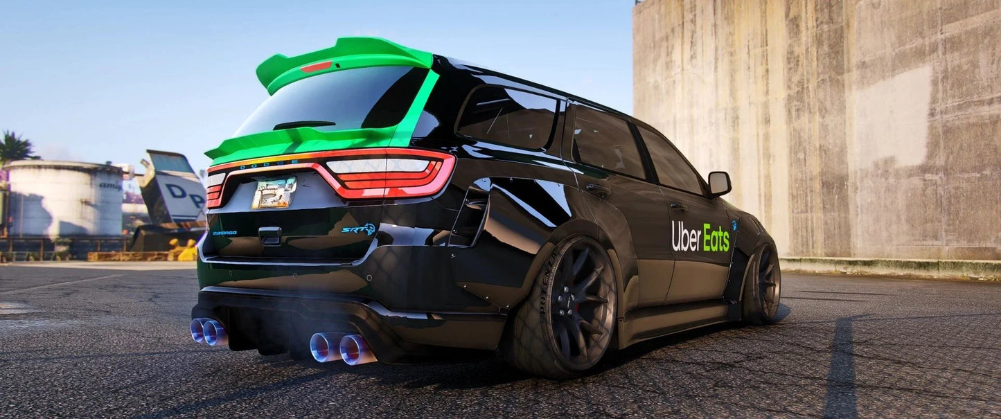 Dodge Durango Shirokai Widebody (Uber Eats) | South Coast Customs
