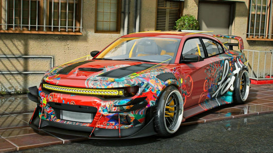 Dodge Hellephant Charger Drift Cat | GG