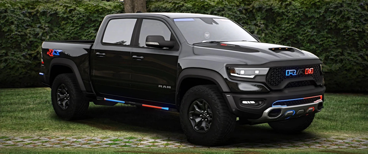 Dodge RAM 1500 TRX 2022 Police Modern Lights | Versus