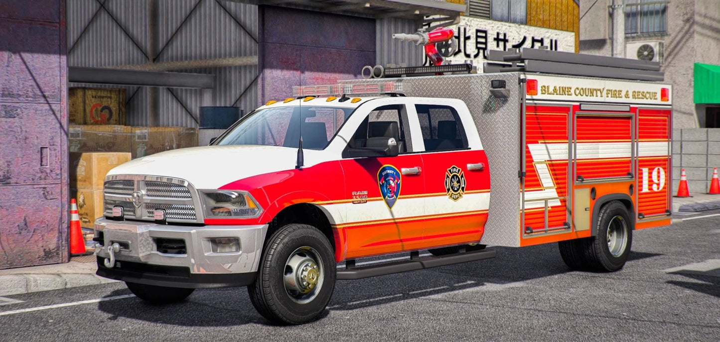 Dodge Ram 4gen Fire Dep | Grime