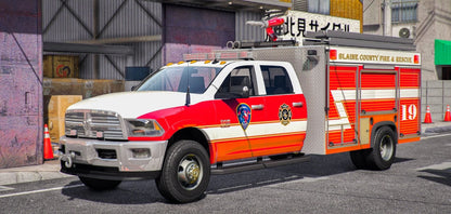 Dodge Ram 4gen Fire Dep | Grime