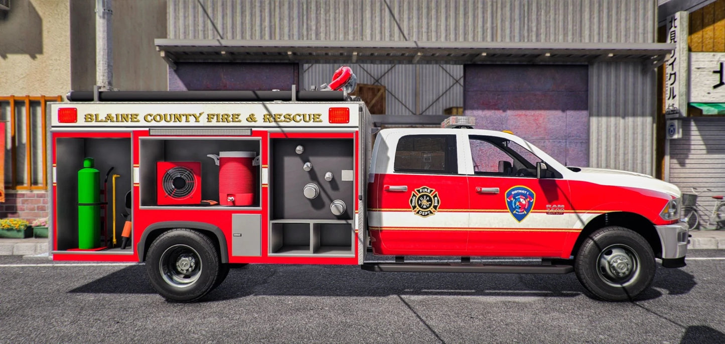Dodge Ram 4gen Fire Dep | Grime