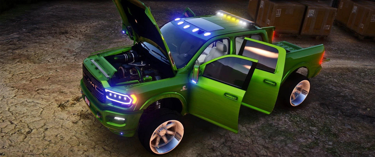 Dodge Ram Captain 2022 (Animated Windows) | Rubban
