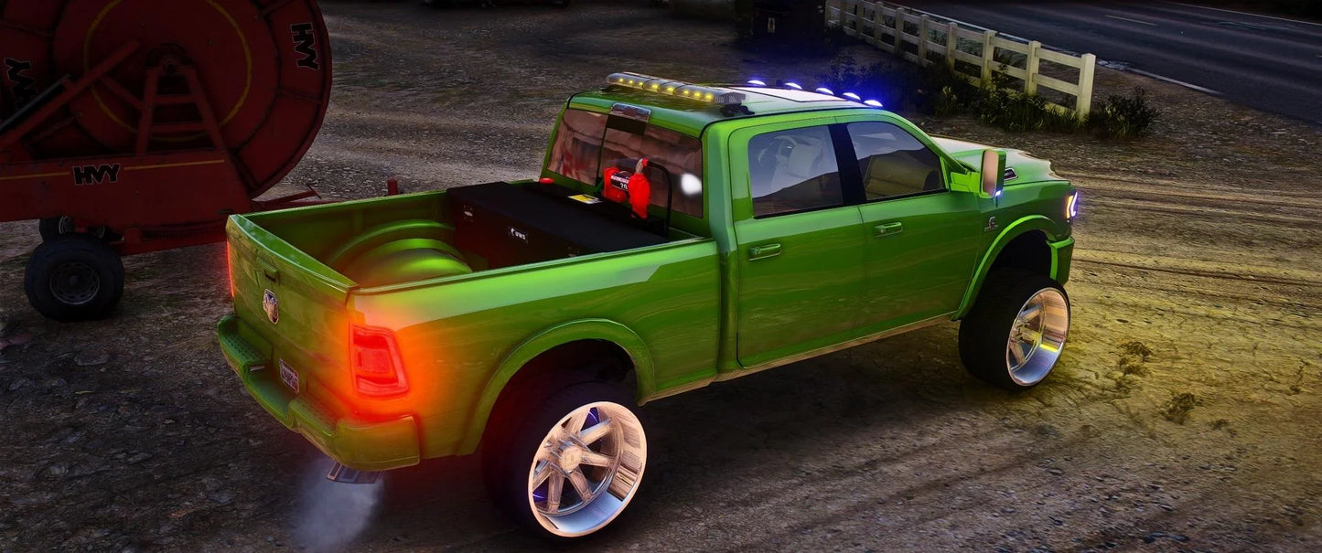 Dodge Ram Captain 2022 (Animated Windows) | Rubban