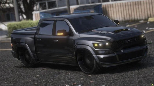 Dodge Ram TRX 2022 Blacked Custom With Air Suspension (LV Bag) | Domyah