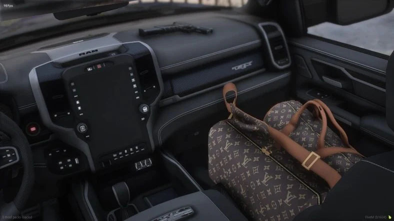 Dodge Ram TRX 2022 Blacked Custom With Air Suspension (LV Bag) | Domyah