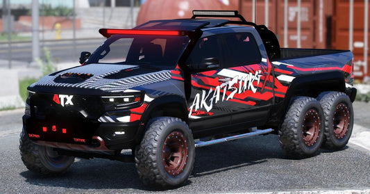 Dodge Ram Trx 6x6 Akatsuki | Diago
