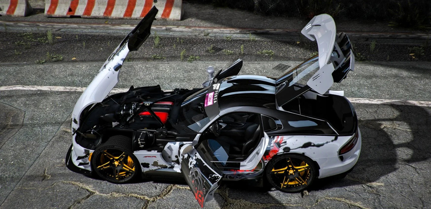 Dodge Viper ACR on Forgiatos [20+ Tunings Part + 6 Liveries] | Mopar Mak