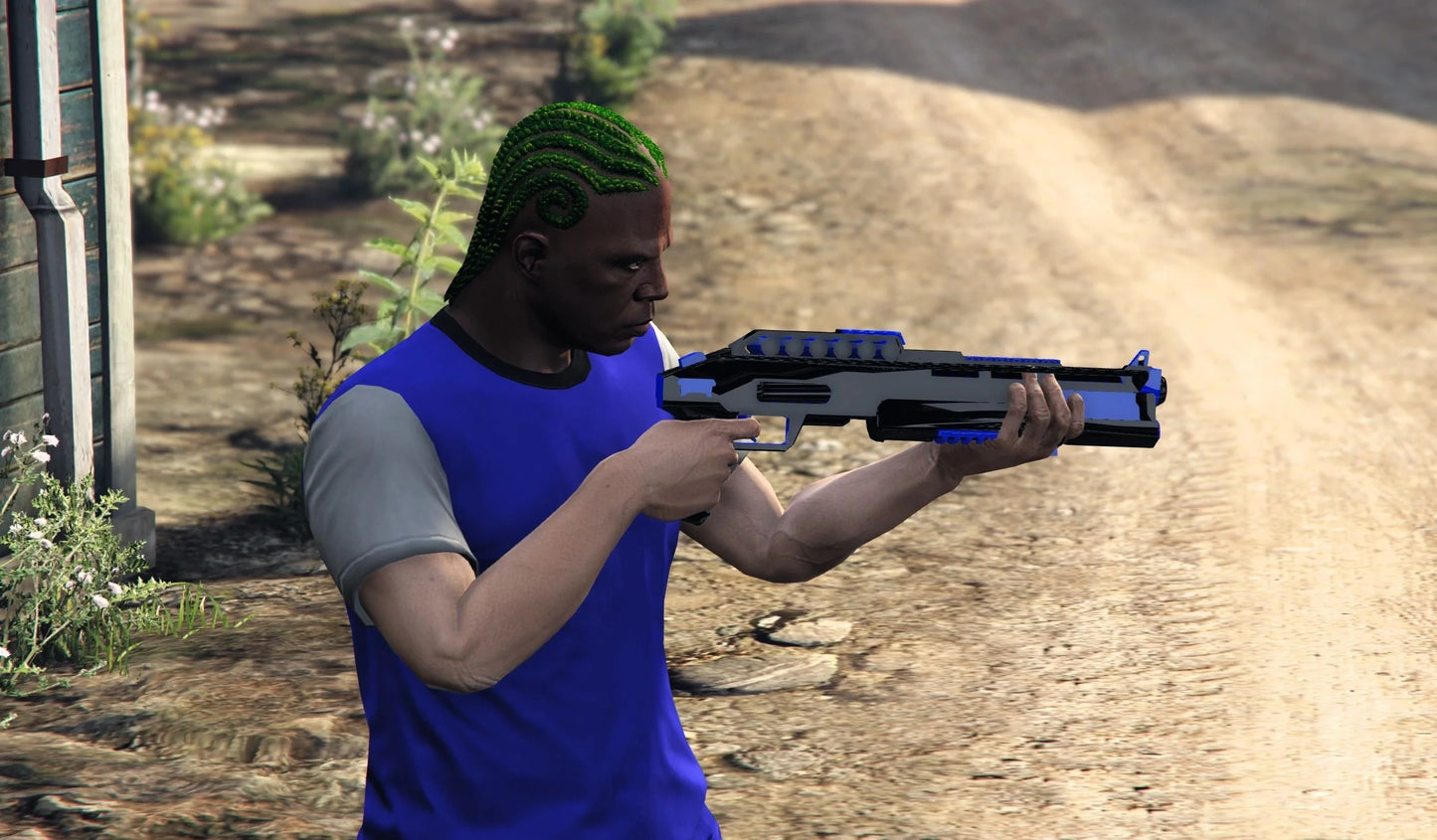 Deadpool Shotgun Blue