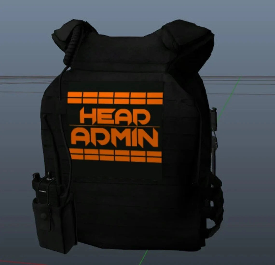 Admin vest pack (6 pcs)