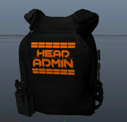 Admin vest pack (6 pcs)