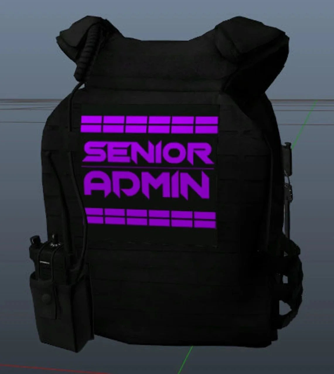 Admin vest pack (6 pcs)