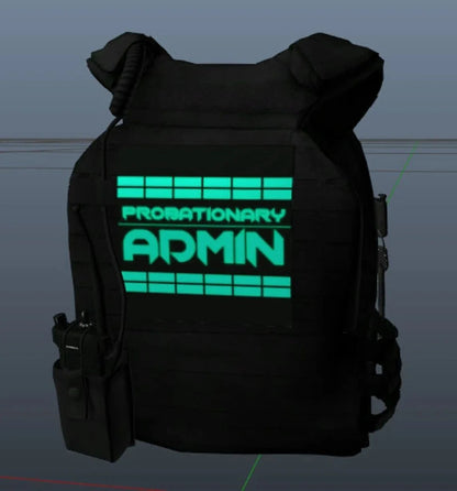 Admin vest pack (6 pcs)