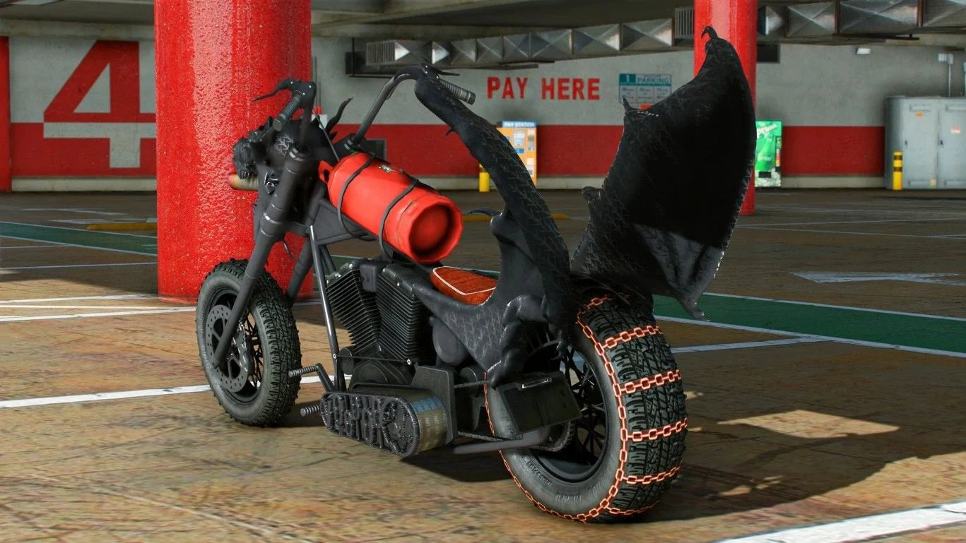 Dragon Bike Flame | Voodoo Customs