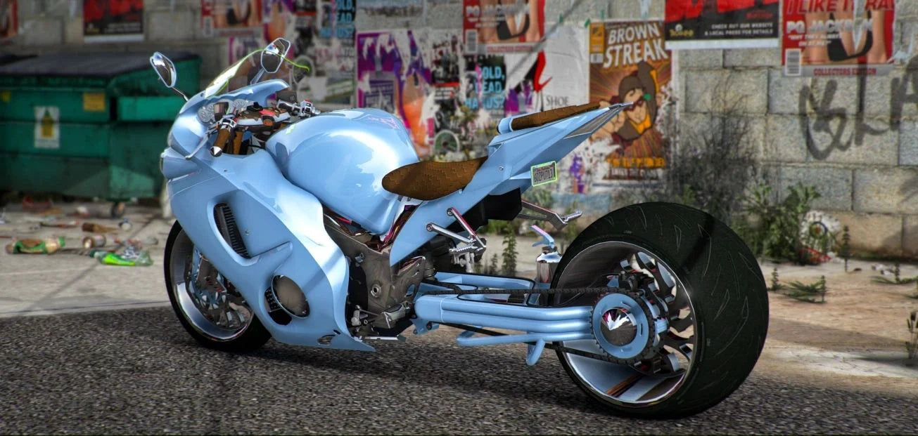 DRAG MOTOR HAYABUSA V2 | GG