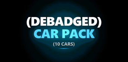 (Debadged) Car Pack (10 Cars)