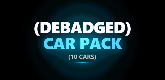 (Debadged) Car Pack (10 Cars)