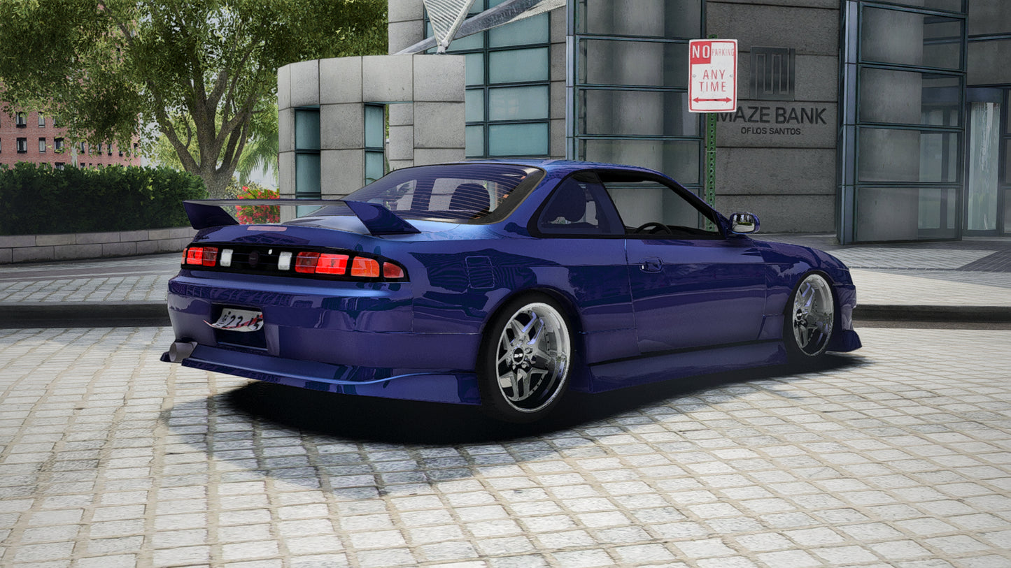 (Debadged) Custom Nissan S14 Twin Turbo 4 Rotor | Updived Customs