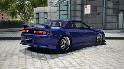 (Debadged) Custom Nissan S14 Twin Turbo 4 Rotor | Updived Customs