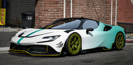 (Debadged) Ferrari SF90 Mansory (4 Liveries) | MNC Garage