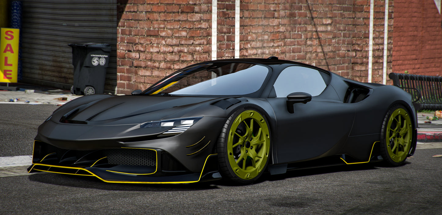 (Debadged) Ferrari SF90 Mansory (4 Liveries) | MNC Garage