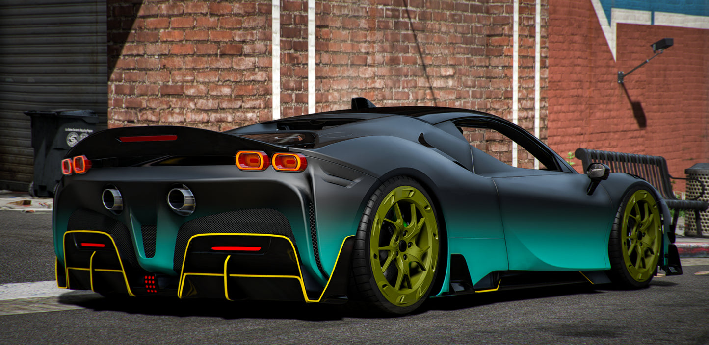 (Debadged) Ferrari SF90 Mansory (4 Liveries) | MNC Garage