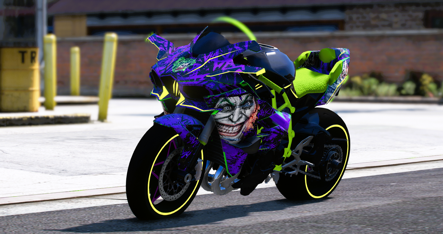 Kawasaki Ninja H2 "Mad Grin" | EZ Customs