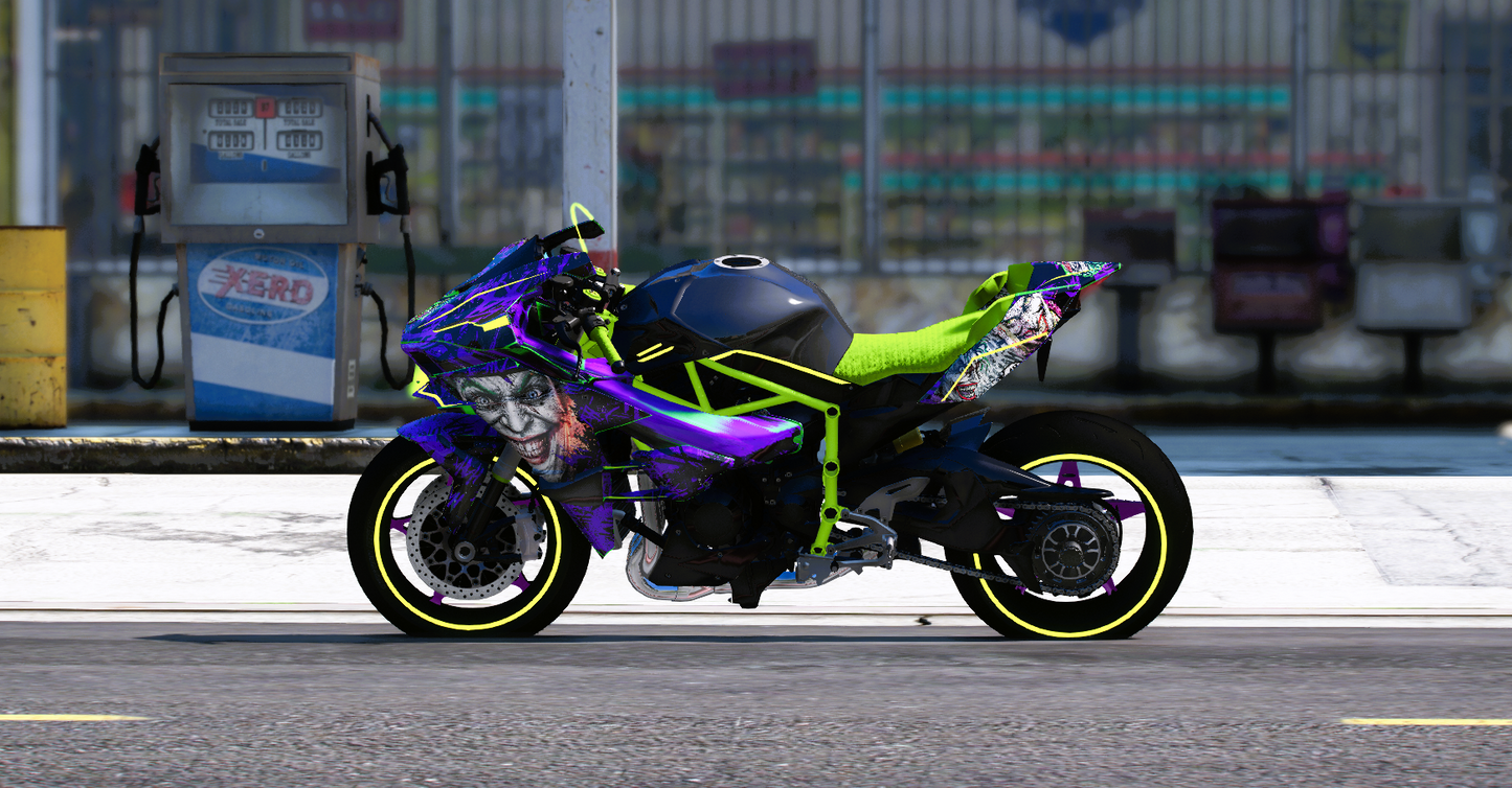Kawasaki Ninja H2 "Mad Grin" | EZ Customs