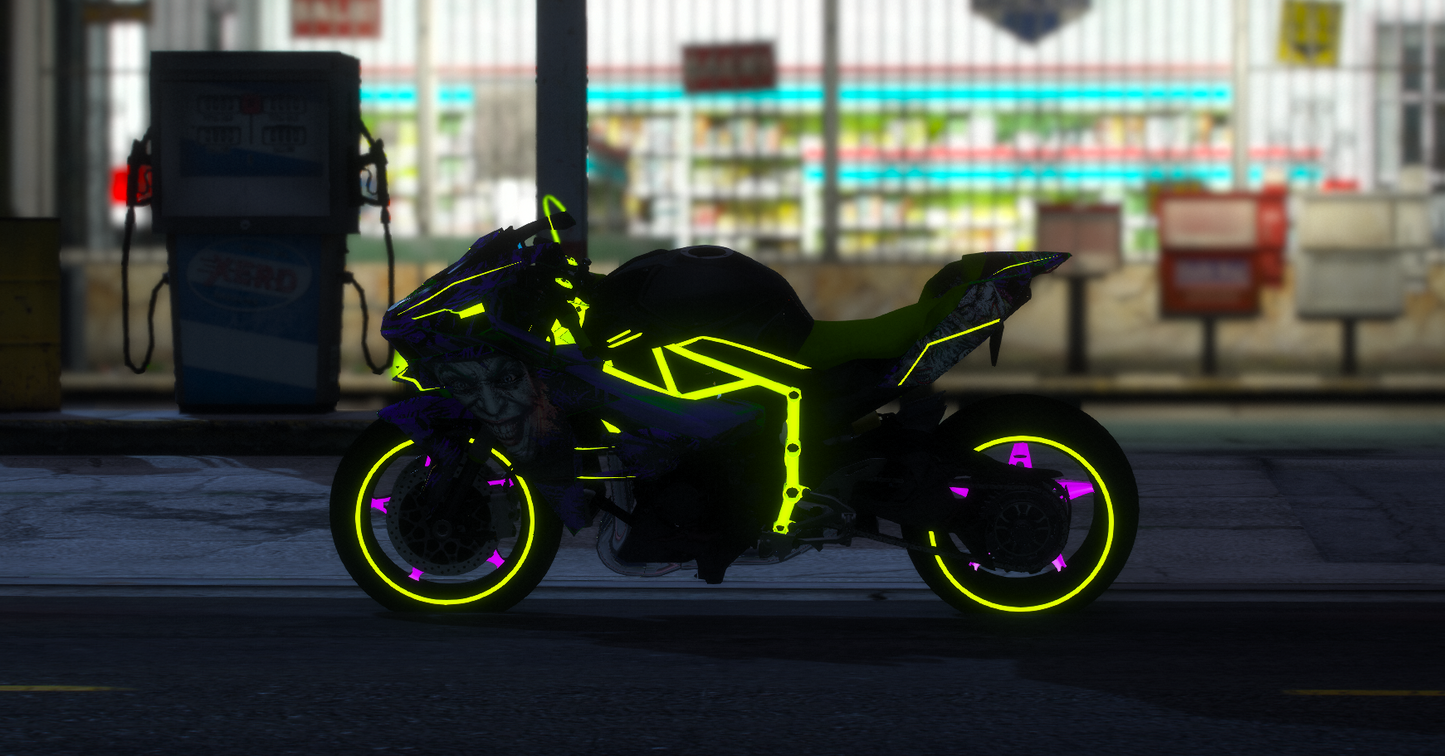 Kawasaki Ninja H2 "Mad Grin" | EZ Customs